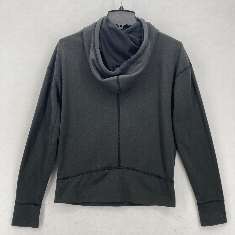 The North Face‎ Pullover Hoodie Women's Small Gray Fleece Mock Neck Long Sleeve - Picture 13 of 16